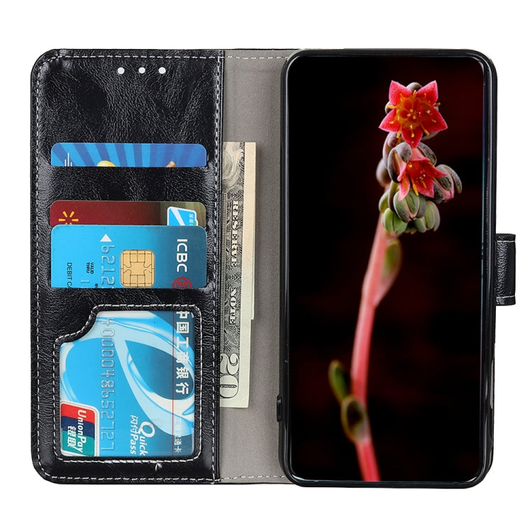 Retro Crazy Horse Texture Flip Leather Phone Case, For OnePlus Ace 2 5G, For Xiaomi Redmi 11A / 12C