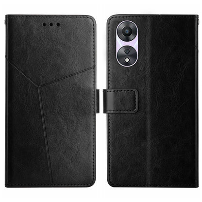 HT01 Y-shaped Pattern Flip Leather Phone Case