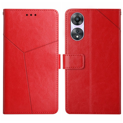 HT01 Y-shaped Pattern Flip Leather Phone Case