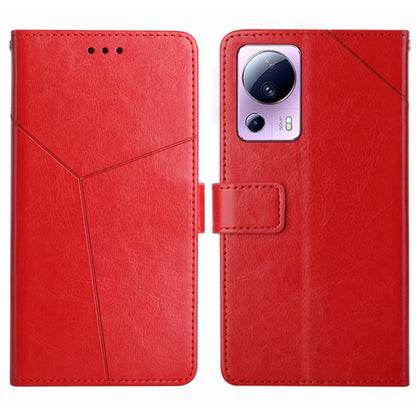 HT01 Y-shaped Pattern Flip Leather Phone Case