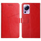 HT01 Y-shaped Pattern Flip Leather Phone Case