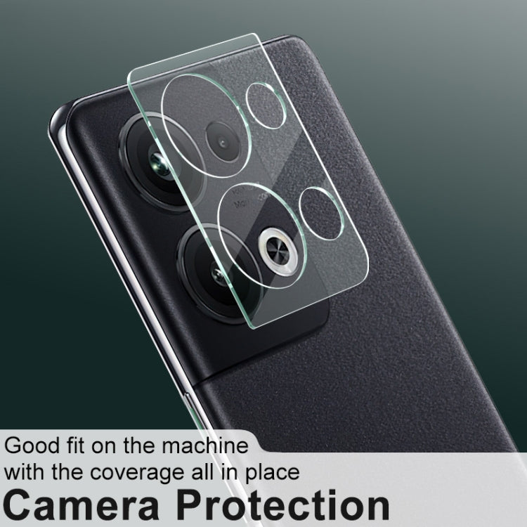 imak Integrated Rear Camera Lens Tempered Glass Film, For OPPO Reno9 Pro+ 5G, For Xiaomi Redmi Note 12 5G India / Poco X5 5G, For ZTE nubia Red Magic 8 Pro / Red Magic 8 Pro+ 5G