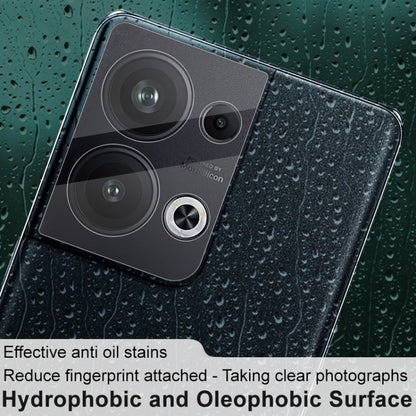 imak Integrated Rear Camera Lens Tempered Glass Film, For OPPO Reno9 Pro+ 5G, For Xiaomi Redmi Note 12 5G India / Poco X5 5G, For Xiaomi Redmi Note 12 Pro Speed / Poco X5 Pro 5G, For ZTE nubia Red Magic 8 Pro / Red Magic 8 Pro+ 5G