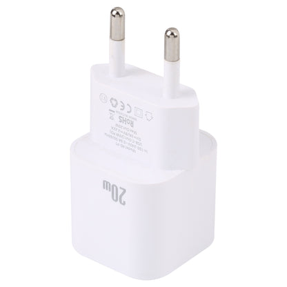20W PD USB-C/Type-C Interface Fast Charging Charger, Specification: EU Plug, EU Plug