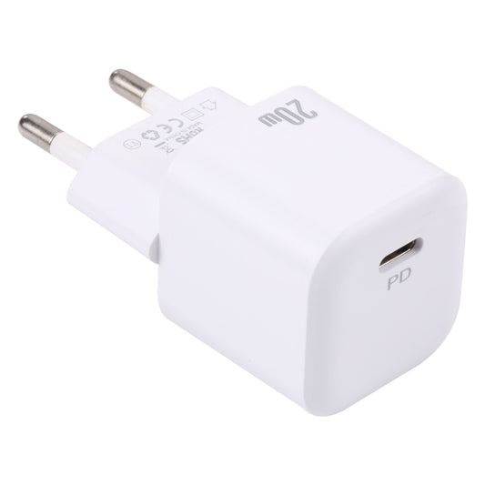 20W PD USB-C/Type-C Interface Fast Charging Charger, Specification: EU Plug, EU Plug