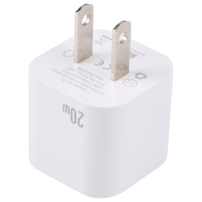 20W PD USB-C/Type-C Interface Fast Charging Charger, Specification: US Plug, US Plug