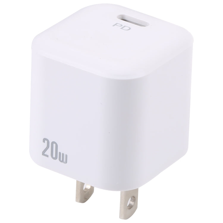 20W PD USB-C/Type-C Interface Fast Charging Charger, Specification: US Plug, US Plug