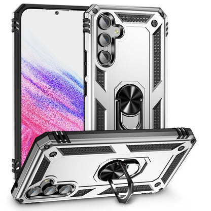 Shockproof TPU + PC Phone Case with Holder