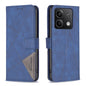 Magnetic Buckle Rhombus Texture Leather Phone Case
