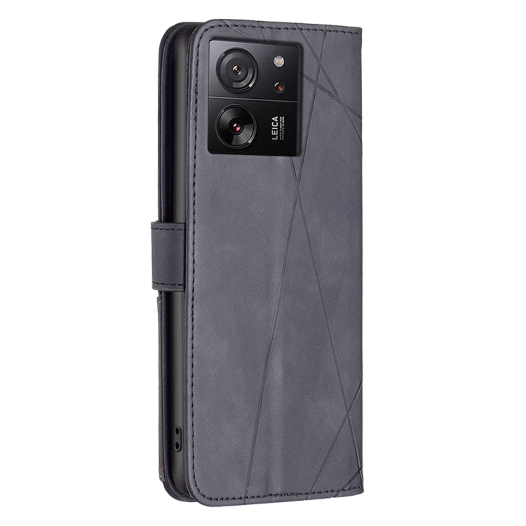 Magnetic Buckle Rhombus Texture Leather Phone Case, Series 4