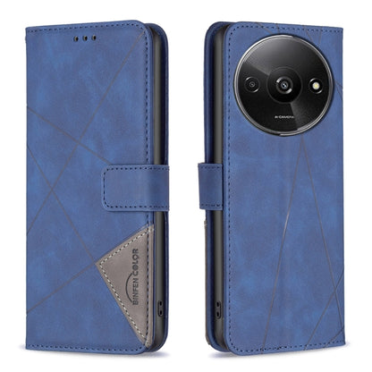 Magnetic Buckle Rhombus Texture Leather Phone Case, Series 3