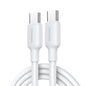 USAMS US-SJ613 U84 PD100W USB-C / Type-C to USB-C / Type-C Charging Data Cable, Type-C 1m, Type-C 2m