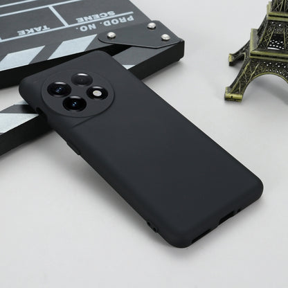 Pure Color Liquid Silicone Shockproof Full Coverage Phone Case, For OnePlus 11