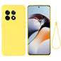 Pure Color Liquid Silicone Shockproof Full Coverage Phone Case, For OnePlus 11