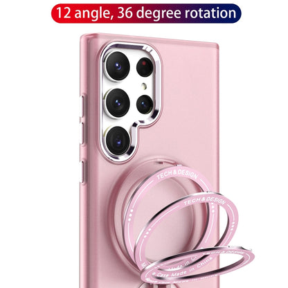 360 Degree Rotation Holder MagSafe Magnetic Phone Case, For Samsung Galaxy S23 Ultra 5G, For Samsung Galaxy S23+ 5G, For Samsung Galaxy S23 5G, For Samsung Galaxy S22 Ultra 5G, For Samsung Galaxy S22+ 5G, For Samsung Galaxy S22 5G