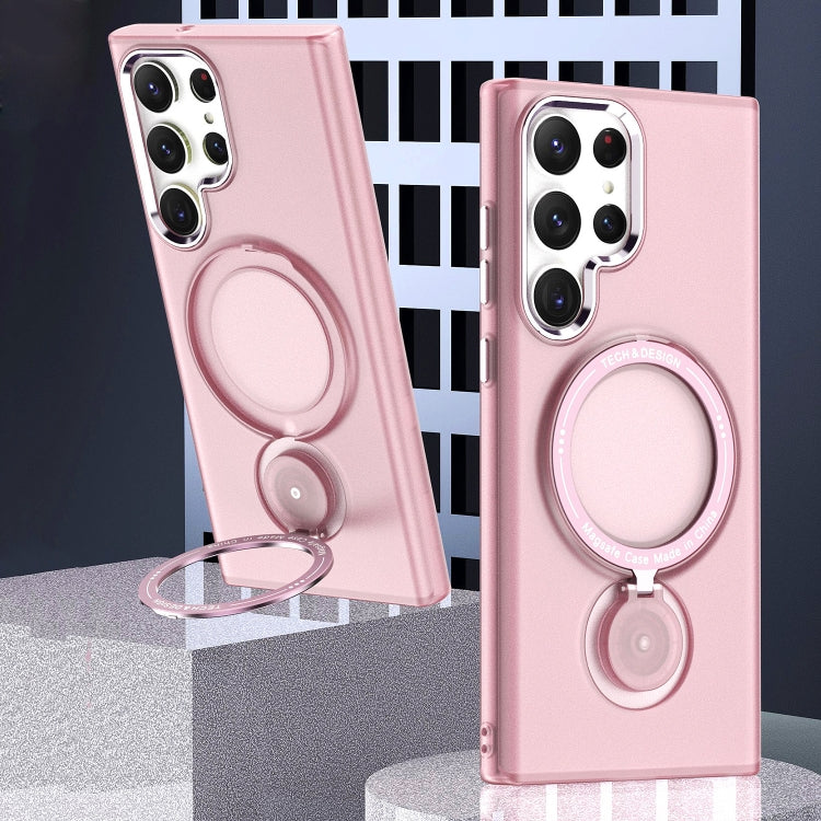 360 Degree Rotation Holder MagSafe Magnetic Phone Case, For Samsung Galaxy S23 Ultra 5G, For Samsung Galaxy S23+ 5G, For Samsung Galaxy S23 5G, For Samsung Galaxy S22 Ultra 5G, For Samsung Galaxy S22+ 5G, For Samsung Galaxy S22 5G
