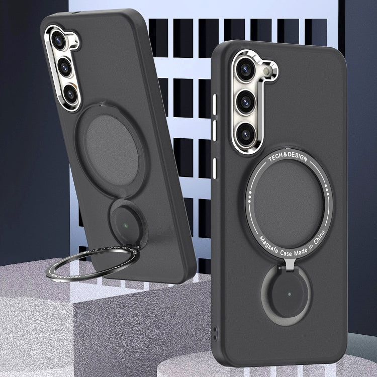 360 Degree Rotation Holder MagSafe Magnetic Phone Case, For Samsung Galaxy S23 Ultra 5G, For Samsung Galaxy S23+ 5G, For Samsung Galaxy S23 5G, For Samsung Galaxy S22 Ultra 5G, For Samsung Galaxy S22+ 5G, For Samsung Galaxy S22 5G