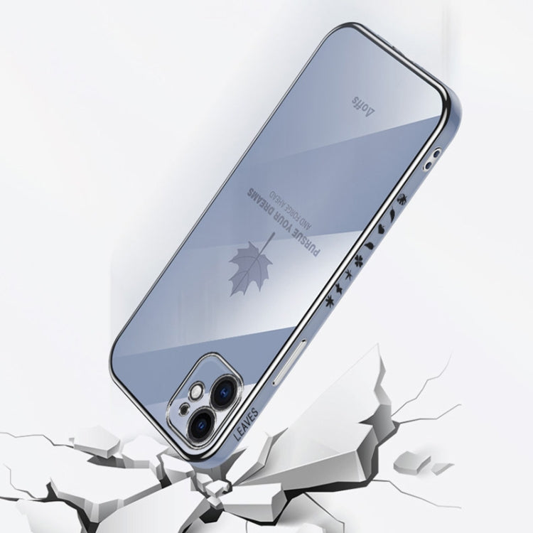 9D Plating Maple Leaf Silicone Phone Case with Strap, For Samsung Galaxy S23 5G, For Samsung Galaxy S23+ 5G, For Samsung Galaxy S23 Ultra 5G, For Samsung Galaxy S22 5G, For Samsung Galaxy S22+ 5G