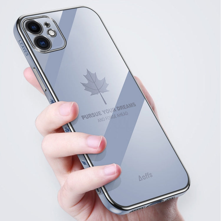 9D Plating Maple Leaf Silicone Phone Case with Strap, For Samsung Galaxy S23 5G, For Samsung Galaxy S23+ 5G, For Samsung Galaxy S23 Ultra 5G, For Samsung Galaxy S22 5G, For Samsung Galaxy S22+ 5G