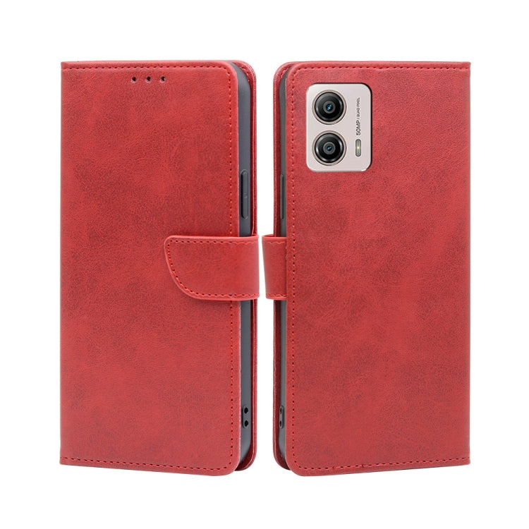 Calf Texture Buckle Flip Leather Phone Case