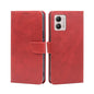 Calf Texture Buckle Flip Leather Phone Case