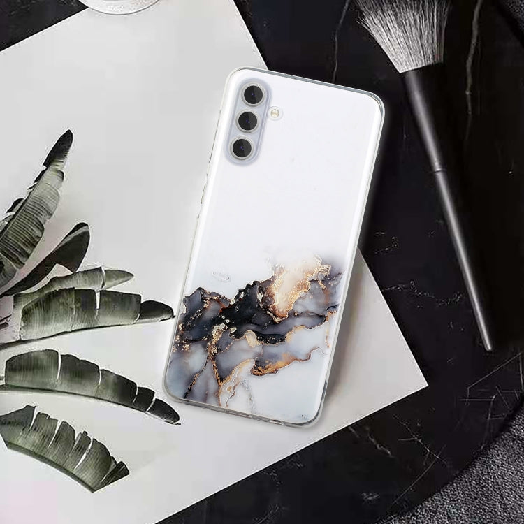 Hollow Marble Pattern TPU Precise Hole Phone Case