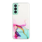 Hollow Marble Pattern TPU Precise Hole Phone Case