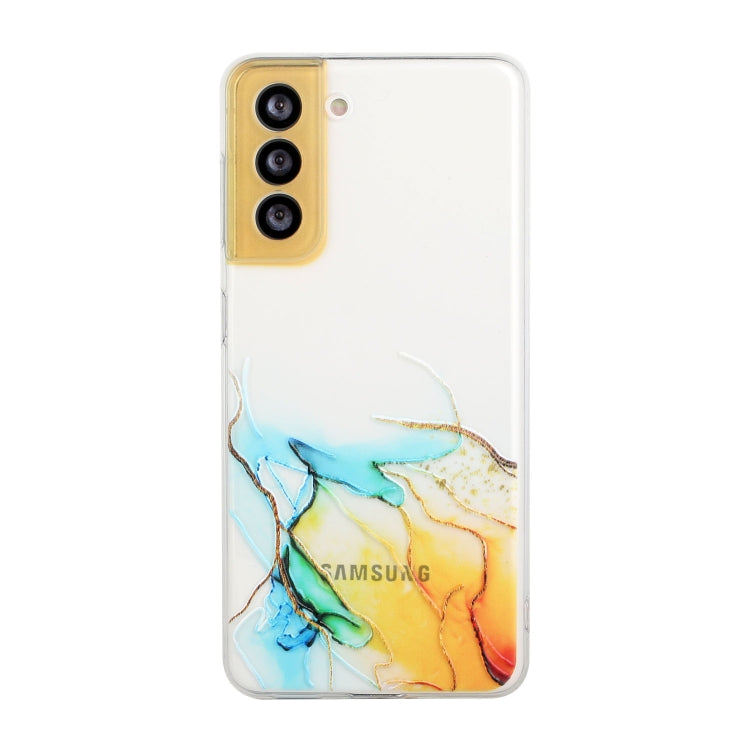 Hollow Marble Pattern TPU Precise Hole Phone Case