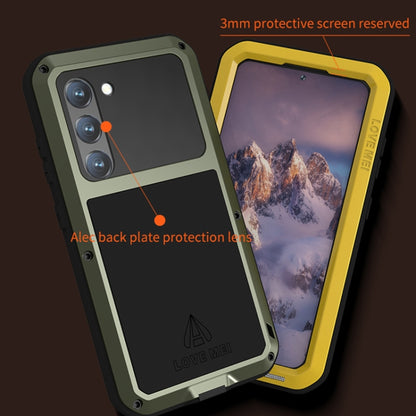 LOVE MEI Metal Shockproof Life Waterproof Dustproof Phone Case