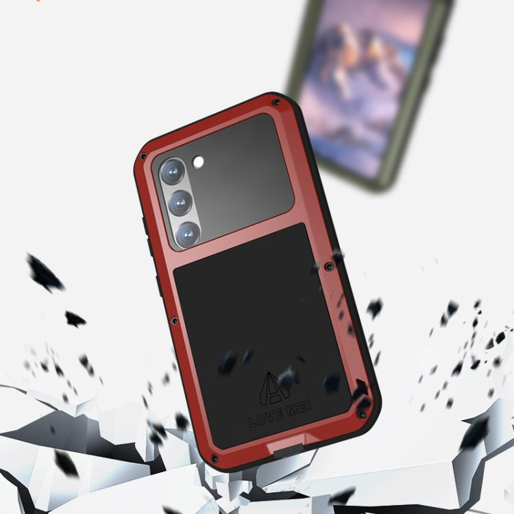 LOVE MEI Metal Shockproof Life Waterproof Dustproof Phone Case