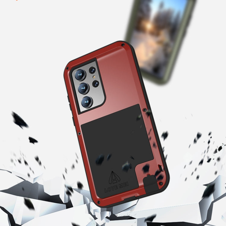 LOVE MEI Metal Shockproof Life Waterproof Dustproof Phone Case