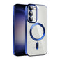 CD Texture Plating TPU MagSafe Phone Case with Lens Film, For Samsung Galaxy S23 5G, For Samsung Galaxy S23+ 5G, For Samsung Galaxy S23 Ultra 5G