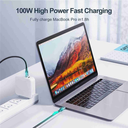 JOYROOM S-CC100A10 Extraordinary Series 100W USB-C / Type-C to USB-C / Type-C Fast Charging Data Cable, 100W Type-C,1.2m