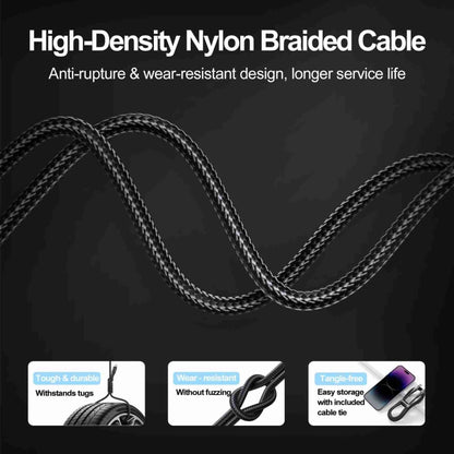 JOYROOM S-CC100A10 Extraordinary Series 100W USB-C / Type-C to USB-C / Type-C Fast Charging Data Cable, 100W Type-C,1.2m