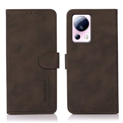 KHAZNEH Matte Texture Leather Phone Case