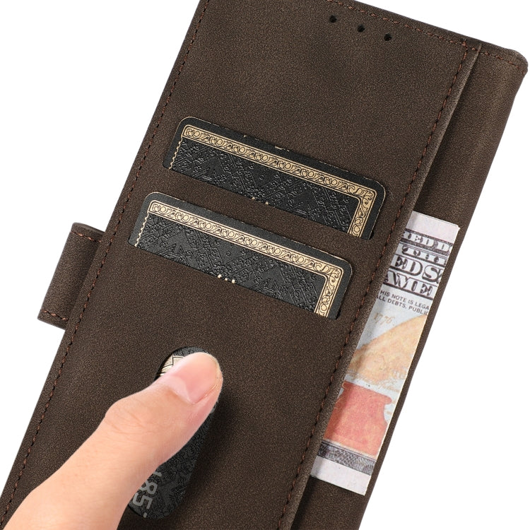 KHAZNEH Matte Texture Leather Phone Case