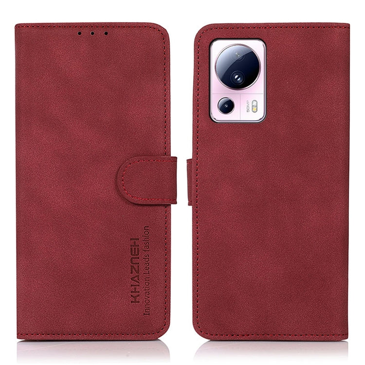 KHAZNEH Matte Texture Leather Phone Case