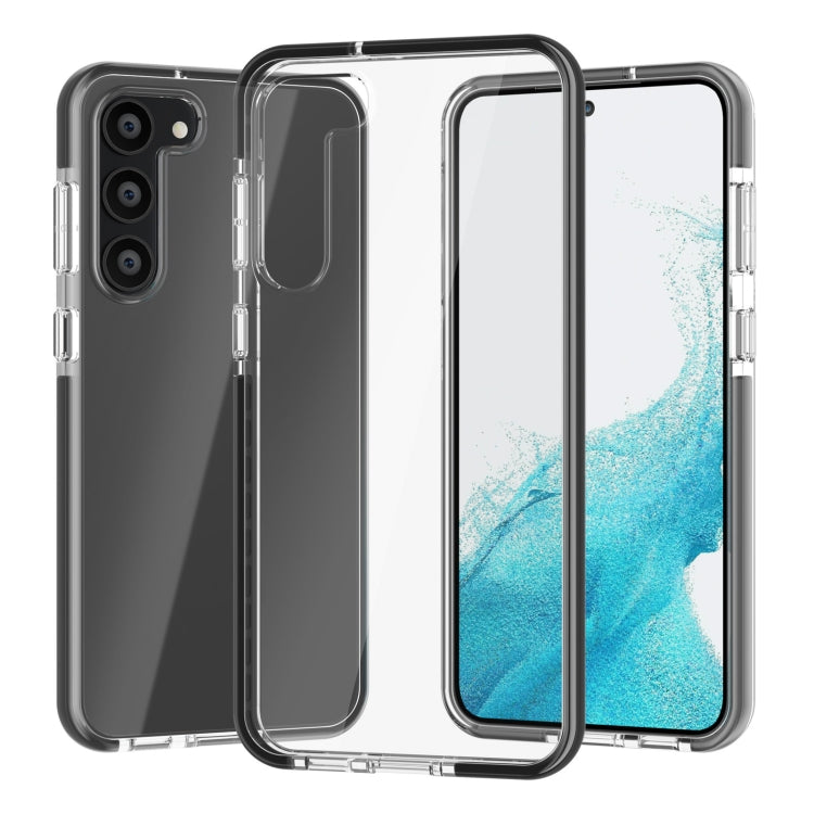 Two-color High-transparency TPU+TPE Phone Case, For Samsung Galaxy A54 5G EU Version, For Samsung Galaxy S23 5G, For Samsung Galaxy S23+ 5G, For Samsung Galaxy S23 Ultra 5G