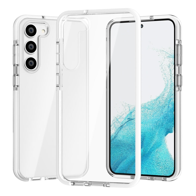 Two-color High-transparency TPU+TPE Phone Case, For Samsung Galaxy A54 5G EU Version, For Samsung Galaxy S23 5G, For Samsung Galaxy S23+ 5G, For Samsung Galaxy S23 Ultra 5G