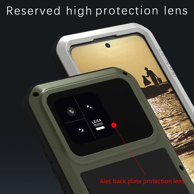 LOVE MEI Metal Shockproof Life Waterproof Dustproof Phone Case