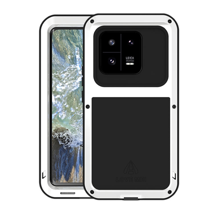 LOVE MEI Metal Shockproof Life Waterproof Dustproof Phone Case, For Xiaomi 13, For Xiaomi 13 Pro