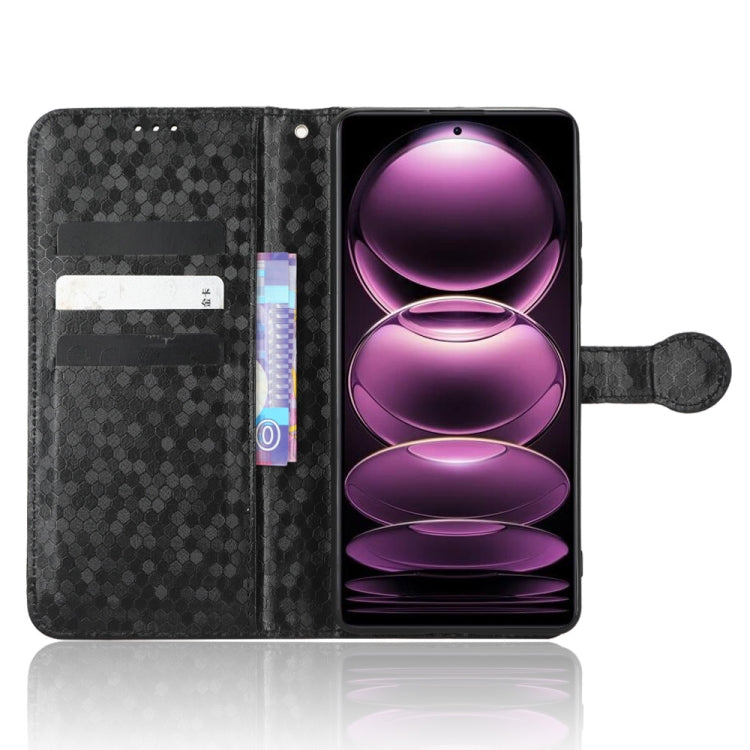 Honeycomb Dot Texture Leather Phone Case, For Xiaomi Redmi Note 12 Pro 5G, For Xiaomi Redmi Note12 Pro+, For Xiaomi Redmi K60 5G / K60 Pro / K60 Championship Edition, For Xiaomi Redmi K60E 5G