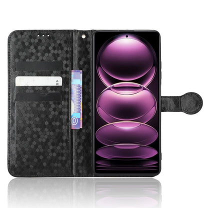 Honeycomb Dot Texture Leather Phone Case, For Xiaomi Redmi Note 12 Pro 5G, For Xiaomi Redmi Note12 Pro+, For Xiaomi Redmi K60 5G / K60 Pro / K60 Championship Edition, For Xiaomi Redmi K60E 5G