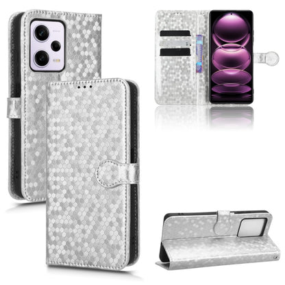 Honeycomb Dot Texture Leather Phone Case, For Xiaomi Redmi Note 12 Pro 5G, For Xiaomi Redmi Note12 Pro+, For Xiaomi Redmi K60 5G / K60 Pro / K60 Championship Edition, For Xiaomi Redmi K60E 5G