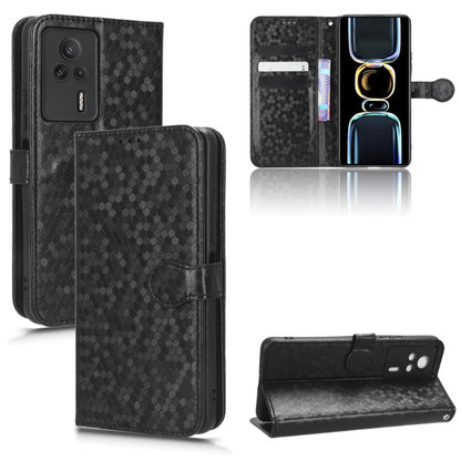 Honeycomb Dot Texture Leather Phone Case, For Xiaomi Redmi Note 12 Pro 5G, For Xiaomi Redmi Note12 Pro+, For Xiaomi Redmi K60 5G / K60 Pro / K60 Championship Edition, For Xiaomi Redmi K60E 5G