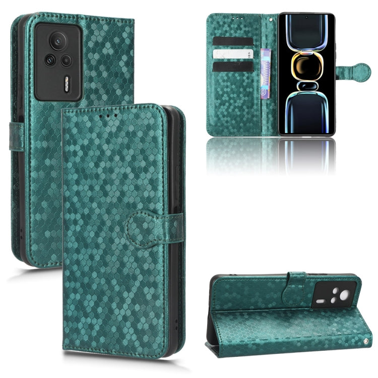 Honeycomb Dot Texture Leather Phone Case, For Xiaomi Redmi Note 12 Pro 5G, For Xiaomi Redmi Note12 Pro+, For Xiaomi Redmi K60 5G / K60 Pro / K60 Championship Edition, For Xiaomi Redmi K60E 5G