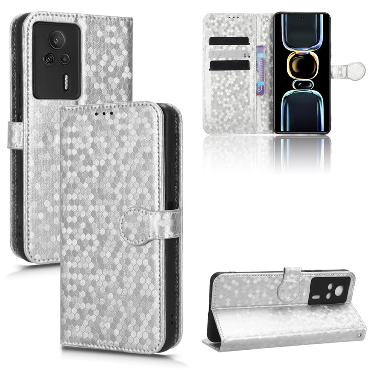 Honeycomb Dot Texture Leather Phone Case, For Xiaomi Redmi Note 12 Pro 5G, For Xiaomi Redmi Note12 Pro+, For Xiaomi Redmi K60 5G / K60 Pro / K60 Championship Edition, For Xiaomi Redmi K60E 5G