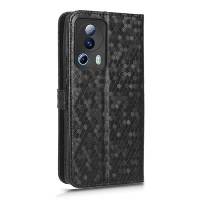 Honeycomb Dot Texture Leather Phone Case