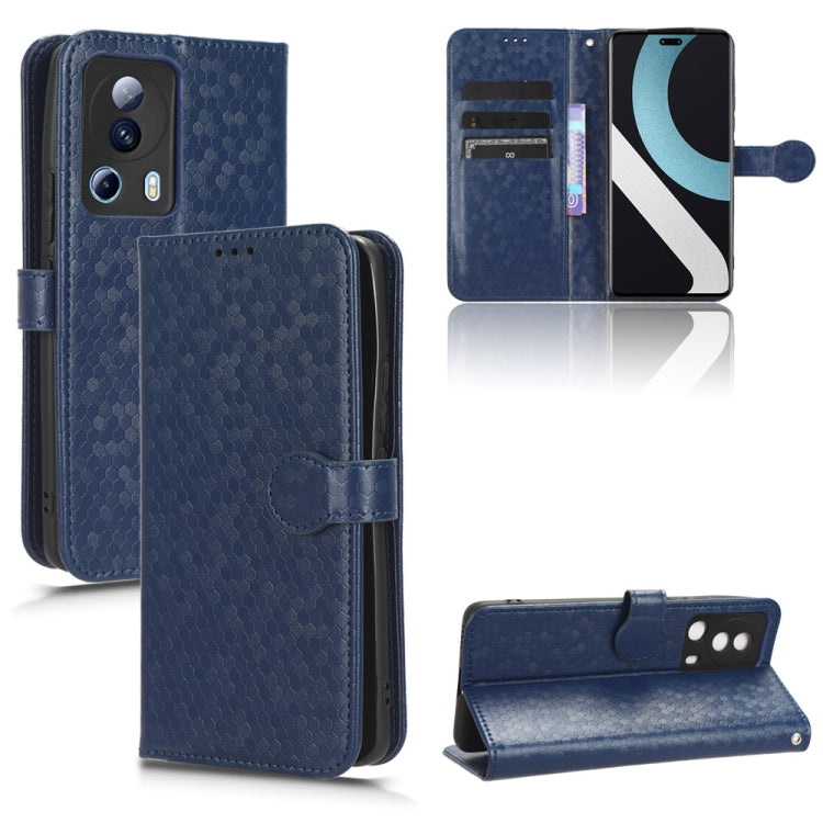 Honeycomb Dot Texture Leather Phone Case, Series 1