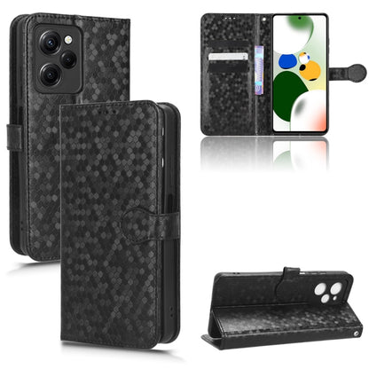 Honeycomb Dot Texture Leather Phone Case